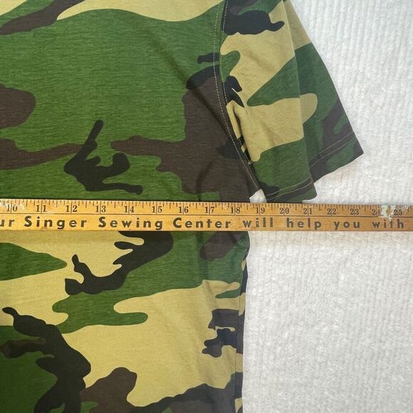 LA Dodgers x Alpha Industries x New Era MLB Green Camo Short Sleeve Tee Medium - Picture 9 of 10